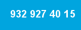 932 927 40 15